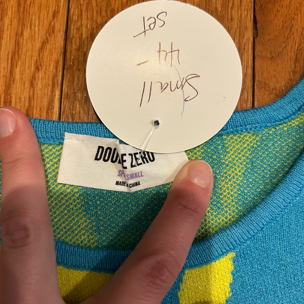 BRAND : DOUBLE ZERO two piece set size small! - Picture 4 of 6